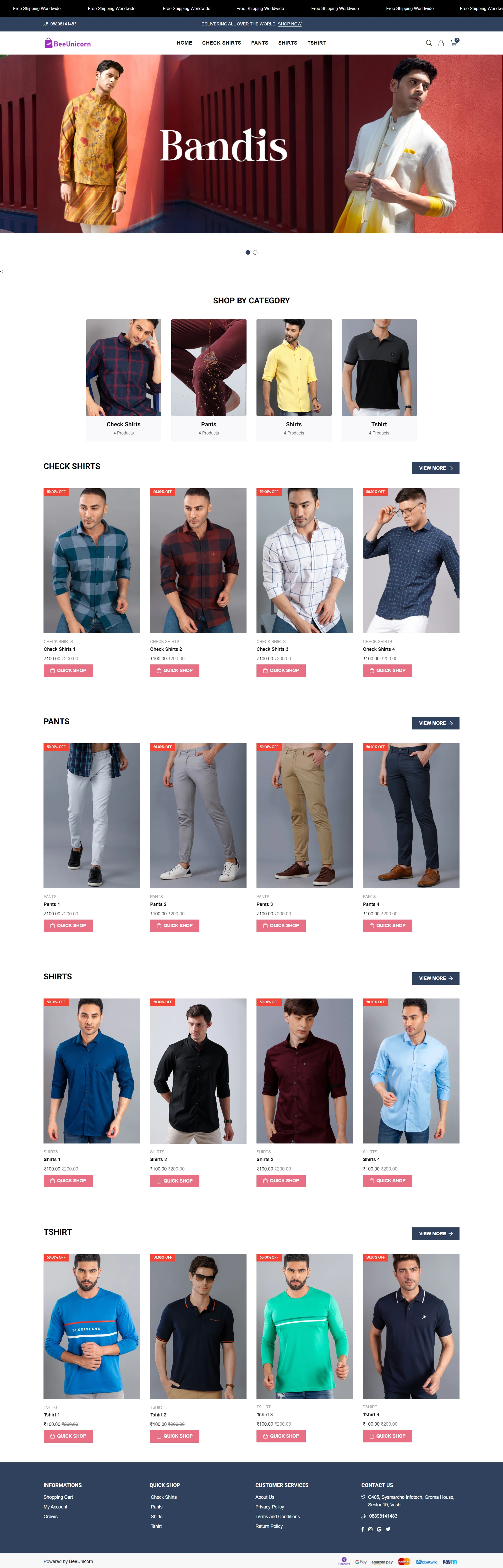 Style Fusion Ecommerce Website Theme